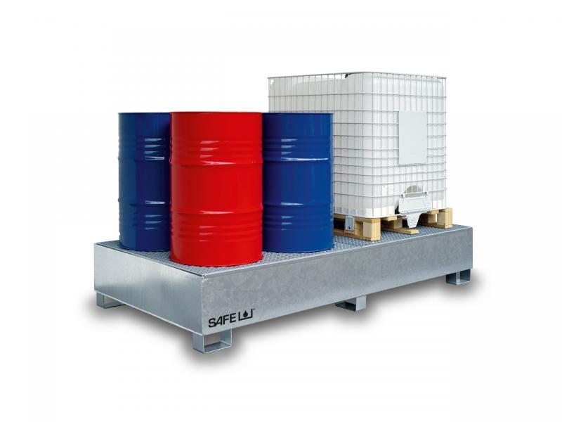SAFE MEGA Systempalette TC 3 für Tankcontainer / Fässer