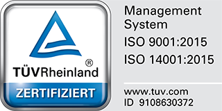 TÜV Prüfzeichen ISO 9001