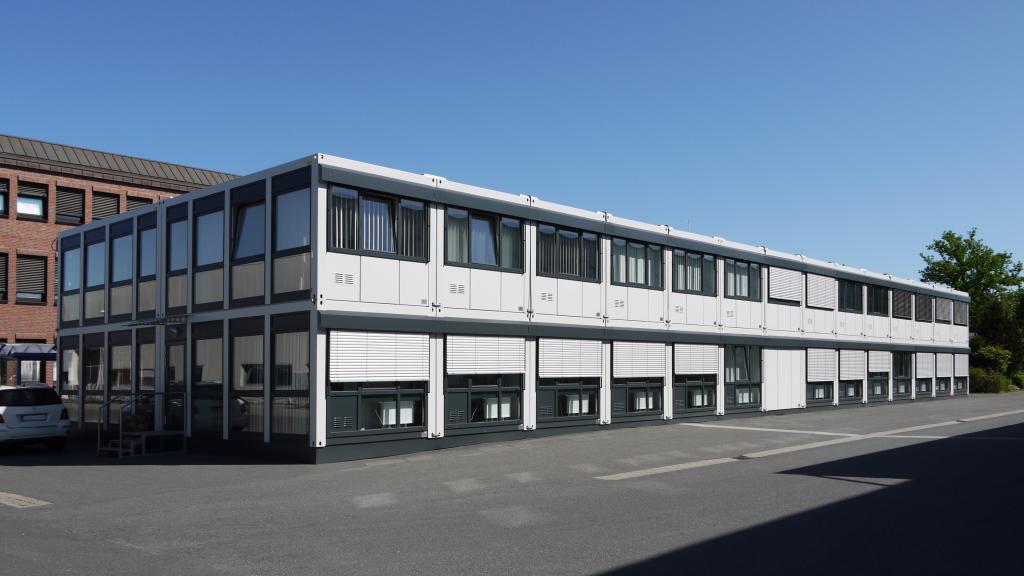 Varel Systemgebäude Bürogebäude Interimsgebäude in Containerbau