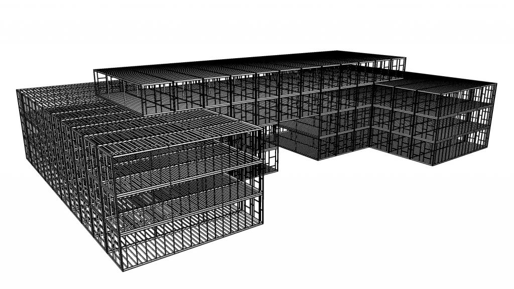 SÄBU Modulbau Containergebäude Konstruktionszeichnung Schritt 2