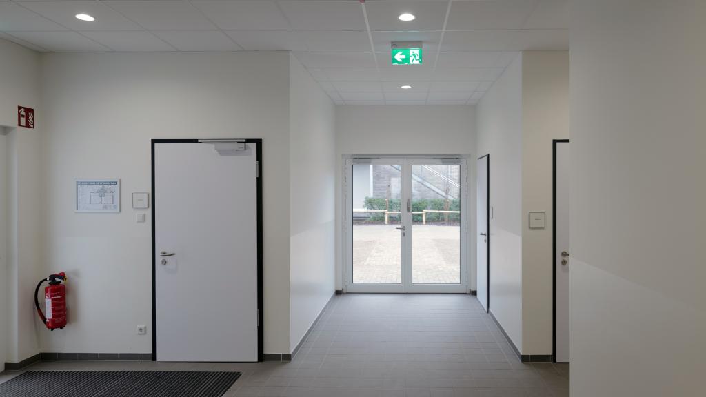 Blick in den Flur der Klaraschule in Dinslaken