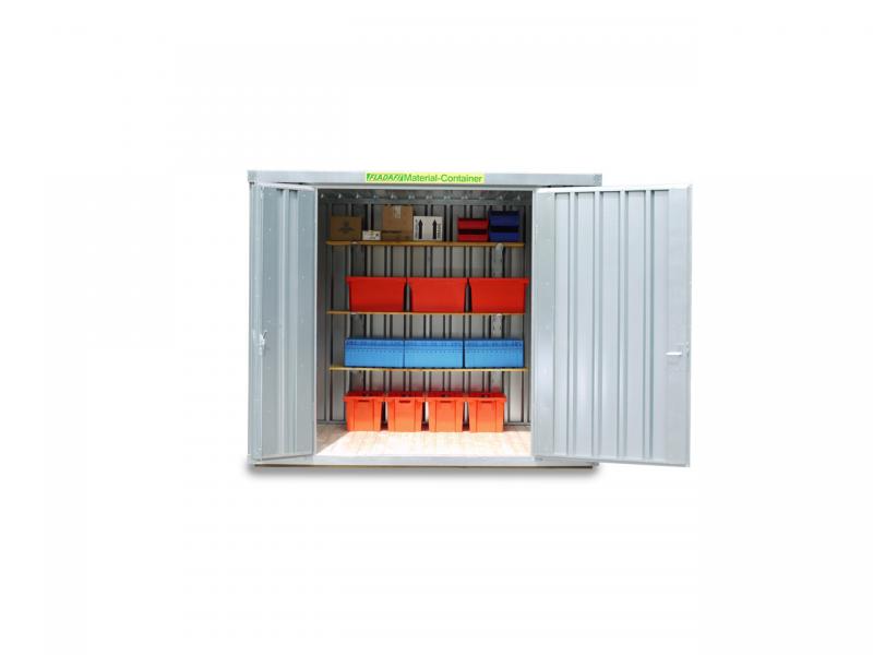 FLADAFI® Materialcontainer MC 1300 XL Hochdach