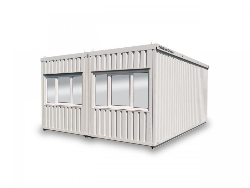 FLADAFI® Wohncontainer Kombination 6809 mit Toilettenraum