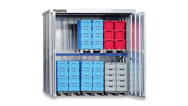 Der Regalcontainer Als Ideales Regallager Fur Effektive