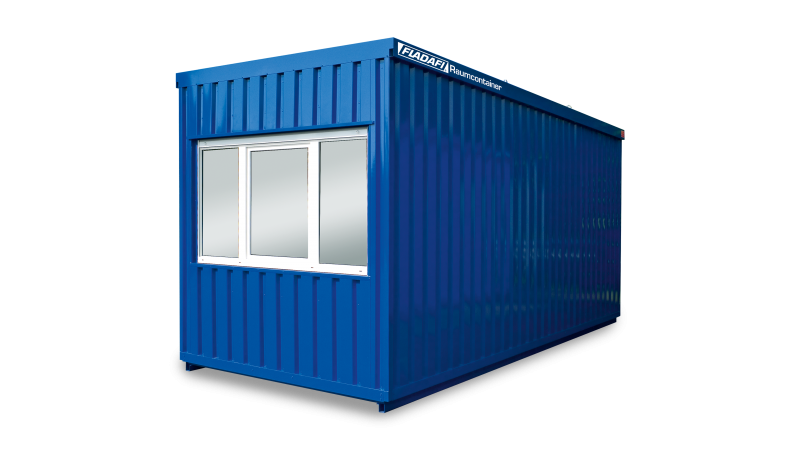 Fladafi Raumcontainer RC 6801 mit 6m Länge in Blau