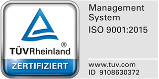 TÜV DIN ISO 9001 Zertifikat