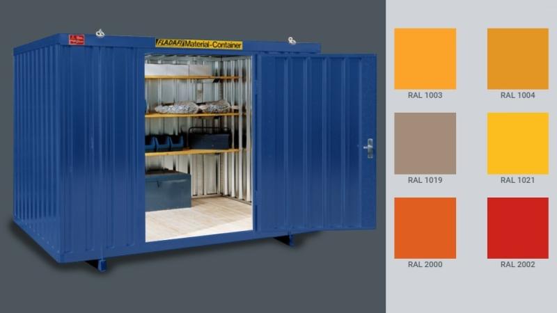Farbkonfigurator Tool zur Visualisierung der RAL Farben